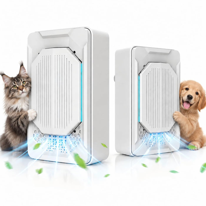 Eliminador de Olores para Perros y Gatos – Purificador Enchufable Silencioso sin Filtros